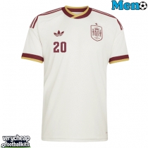 Spain Pedri Gonzalez #20 Replica Away Shirt World Cup 2026 Short Sleeve